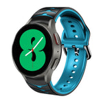 Cinturino in silicone con trama curva per Samsung Galaxy Watch4 4
