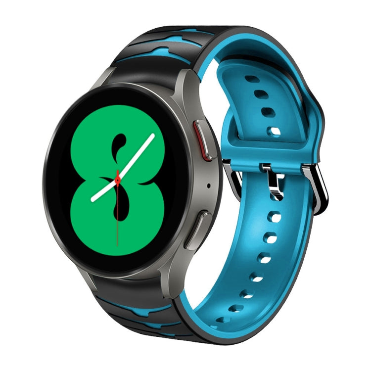 Cinturino in silicone con trama curva per Samsung Galaxy Watch4 4