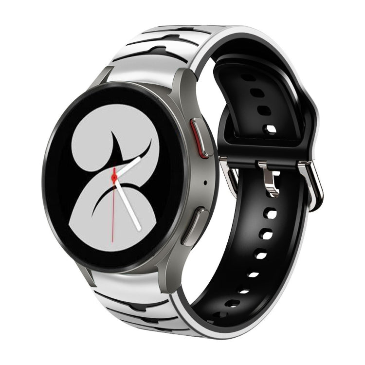Cinturino in silicone con trama curva per Galaxy Watch4 40mm