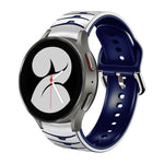 Cinturino in silicone con trama curva per Galaxy Watch4 40mm