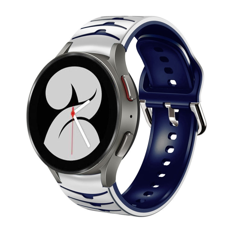 Cinturino in silicone con trama curva per Galaxy Watch4 40mm
