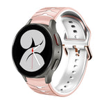 Cinturino in silicone con trama curva per Galaxy Watch4 40mm