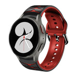 Cinturino in silicone con trama curva per Galaxy Watch4 40mm