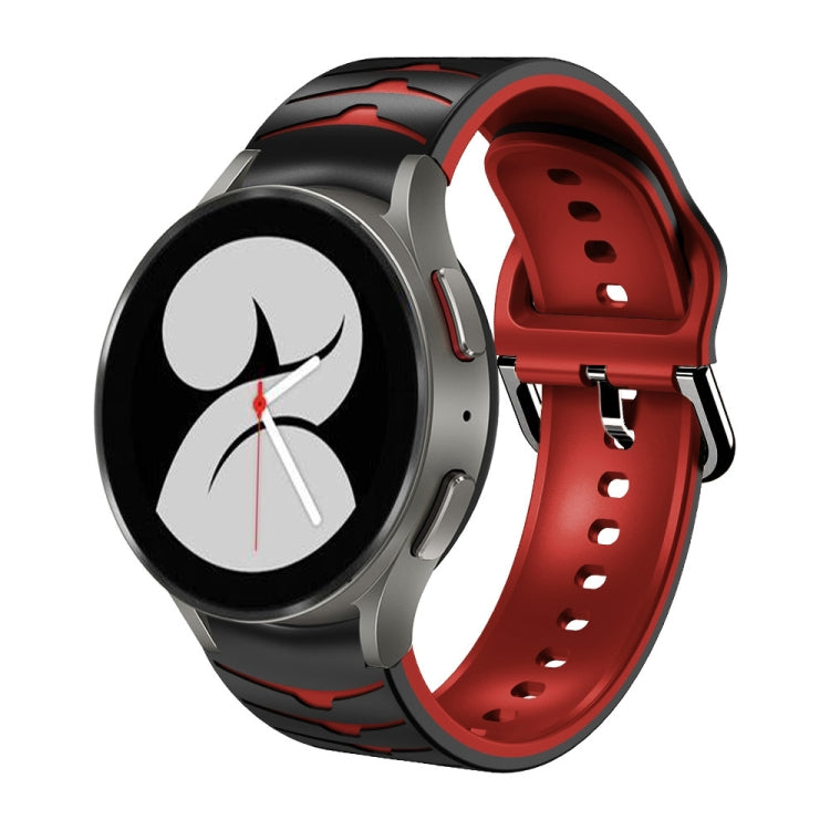 Cinturino in silicone con trama curva per Galaxy Watch4 40mm