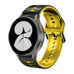Cinturino in silicone con trama curva per Galaxy Watch4 40mm
