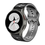 Cinturino in silicone con trama curva per Galaxy Watch4 40mm