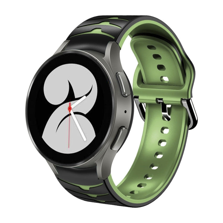 Cinturino in silicone con trama curva per Galaxy Watch4 40mm