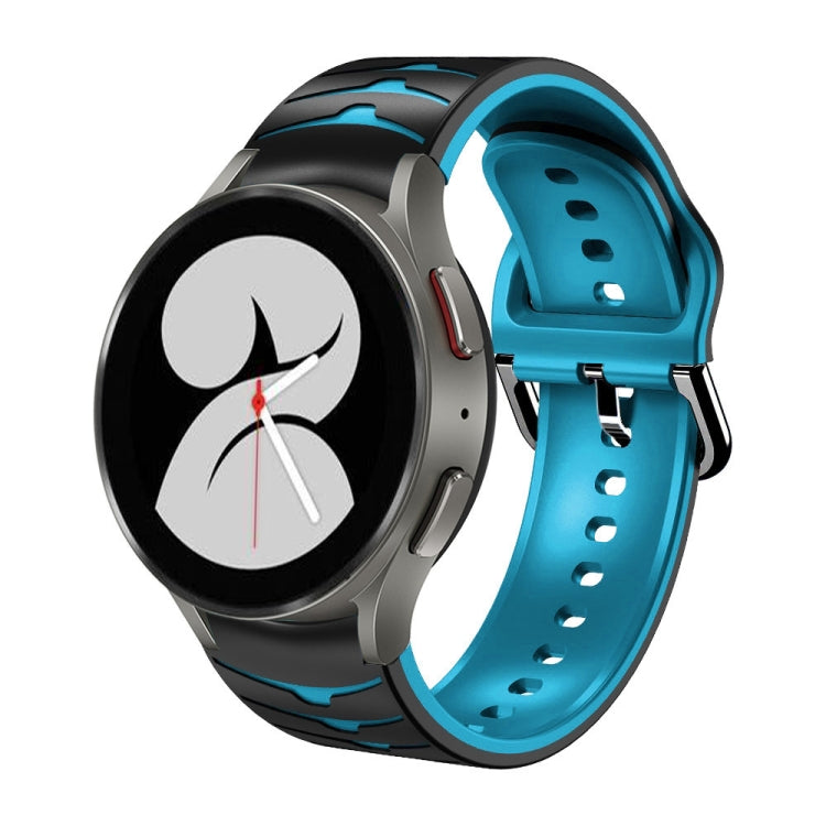 Cinturino in silicone con trama curva per Galaxy Watch4 40mm