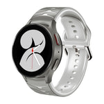 Cinturino in silicone con trama curva per Galaxy Watch4 40mm