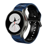 Cinturino in silicone con trama curva per Galaxy Watch4 40mm