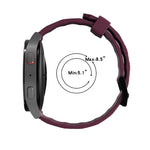 Cinturino in silicone con trama curva per Galaxy Watch4 40mm