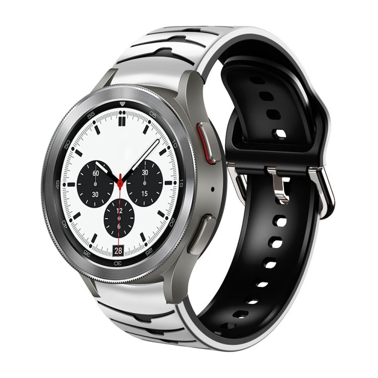 Cinturino in silicone con trama curva per Galaxy Watch4 Classic 4