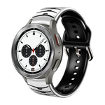 Cinturino in silicone con trama curva per Galaxy Watch4 Classic 4