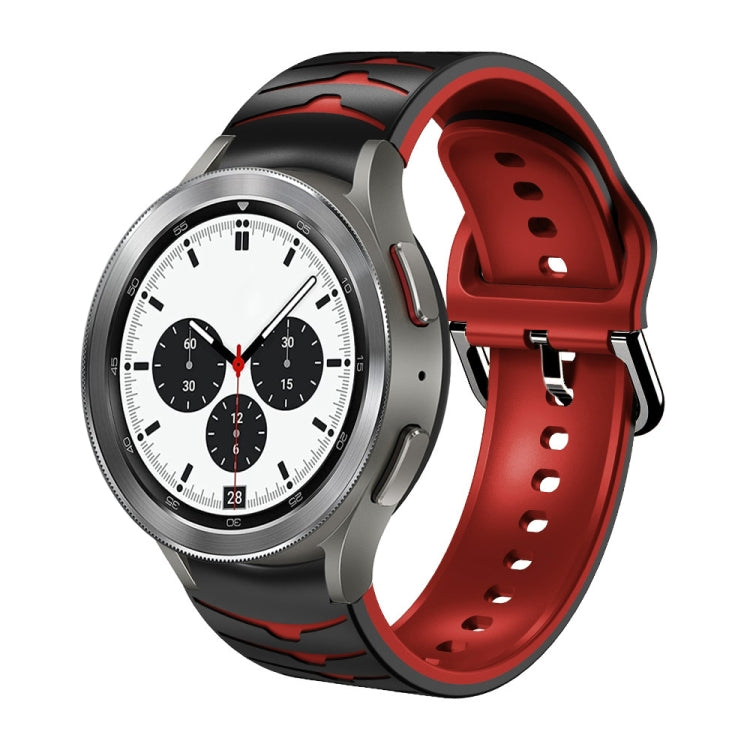 Cinturino in silicone con trama curva per Galaxy Watch4 Classic 4