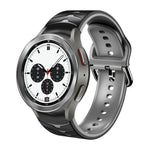 Cinturino in silicone con trama curva per Galaxy Watch4 Classic 4