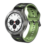 Cinturino in silicone con trama curva per Galaxy Watch4 Classic 4