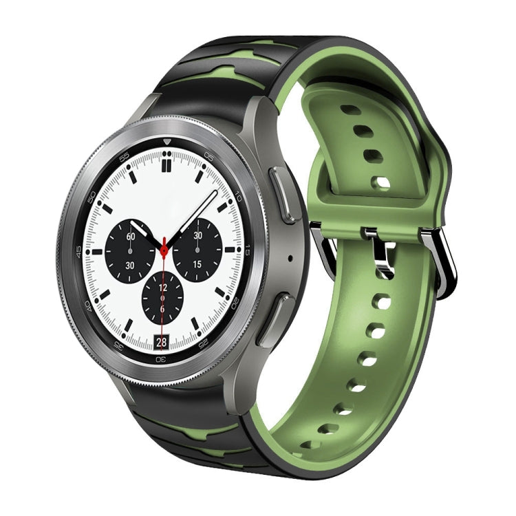 Cinturino in silicone con trama curva per Galaxy Watch4 Classic 4