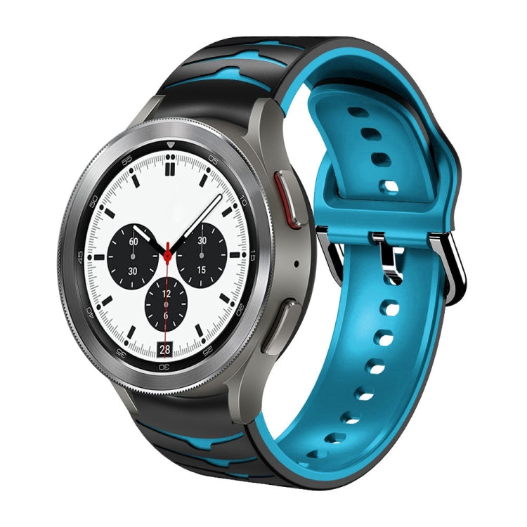 Cinturino in silicone con trama curva per Galaxy Watch4 Classic 4