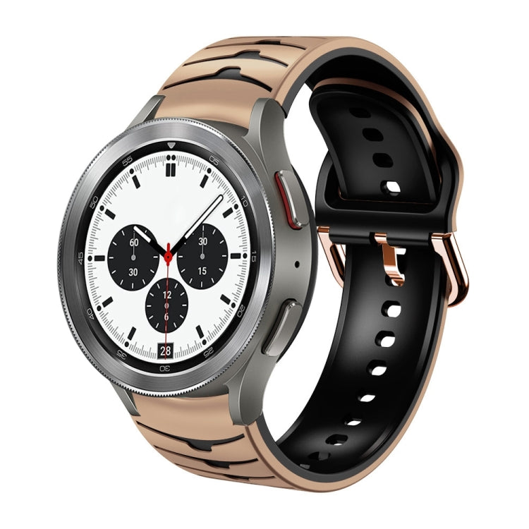 Cinturino in silicone con trama curva per Galaxy Watch4 Classic 4