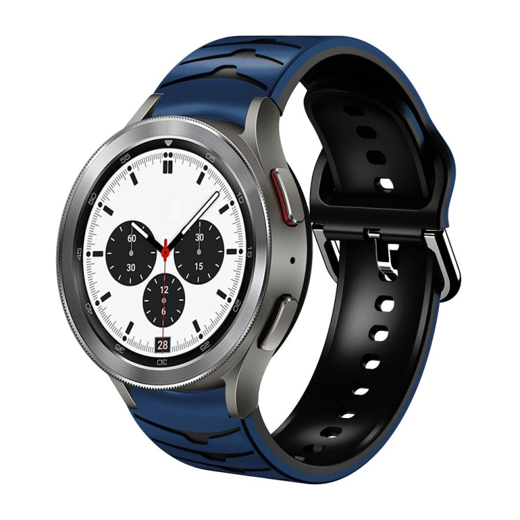 Cinturino in silicone con trama curva per Galaxy Watch4 Classic 4