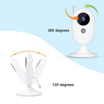 Baby Monitor Video Digitale 2.4" con Interfono e Visione Notturna