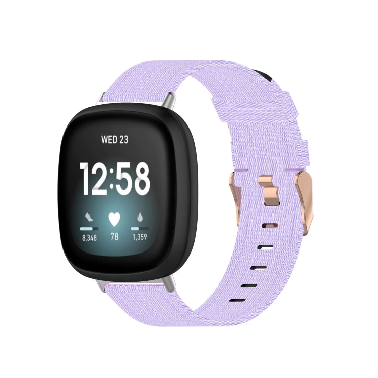 Cinturino in nylon intrecciato per Fitbit Versa 3 e Sense
