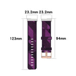 Cinturino in nylon intrecciato per Fitbit Versa 3 e Sense
