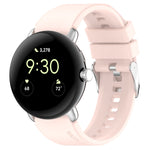 Cinturino silicone con connettore metallo per Pixel Watch 41mm
