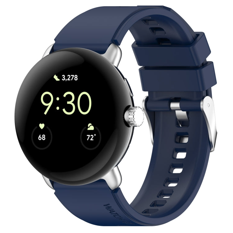 Cinturino silicone con connettore metallo per Pixel Watch 41mm