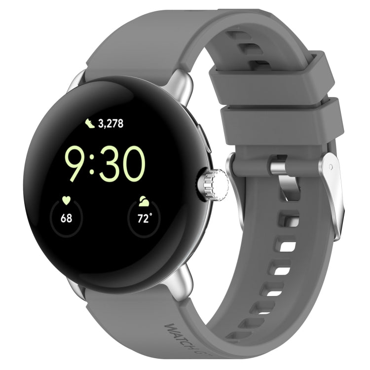 Cinturino silicone con connettore metallo per Pixel Watch 41mm