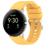 Cinturino silicone con connettore metallo per Pixel Watch 41mm