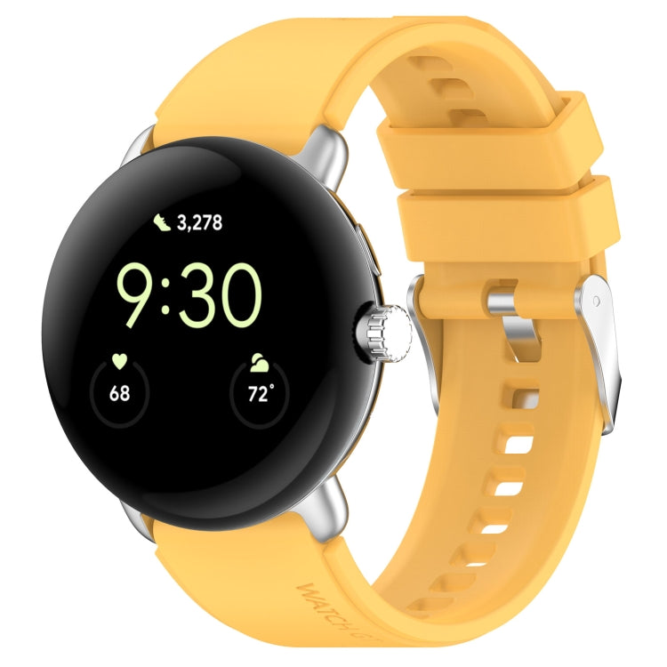 Cinturino silicone con connettore metallo per Pixel Watch 41mm