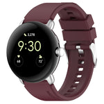 Cinturino silicone con connettore metallo per Pixel Watch 41mm