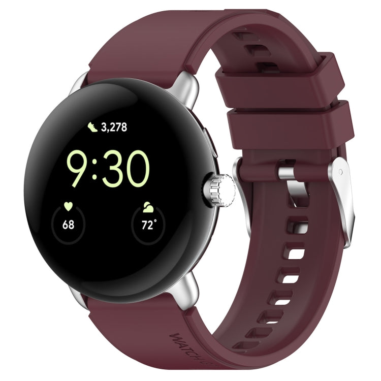 Cinturino silicone con connettore metallo per Pixel Watch 41mm