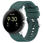 Cinturino silicone con connettore metallo per Pixel Watch 41mm