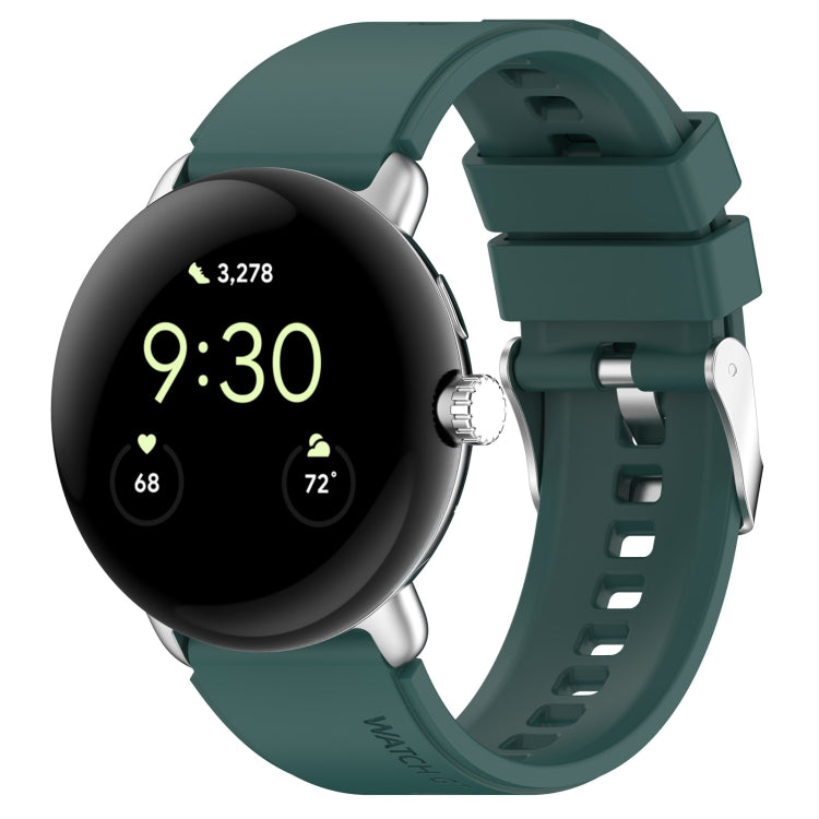 Cinturino silicone con connettore metallo per Pixel Watch 41mm