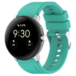 Cinturino silicone con connettore metallo per Pixel Watch 41mm