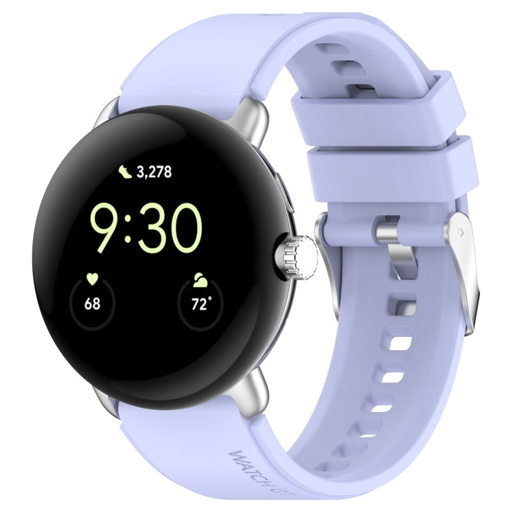 Cinturino silicone con connettore metallo per Pixel Watch 41mm