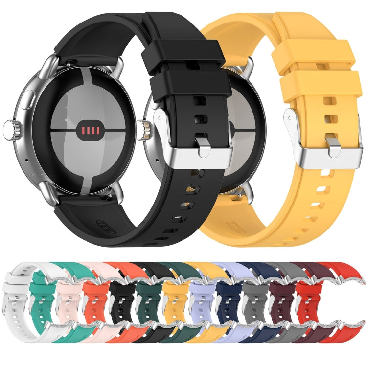 Cinturino silicone con connettore metallo per Pixel Watch 41mm