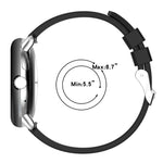 Cinturino silicone con connettore metallo per Pixel Watch 41mm