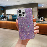 Custodia per telefono in TPU epossidico con paillettes glitterate, For iPhone 13, For iPhone 13 mini, For iPhone 12 Pro Max