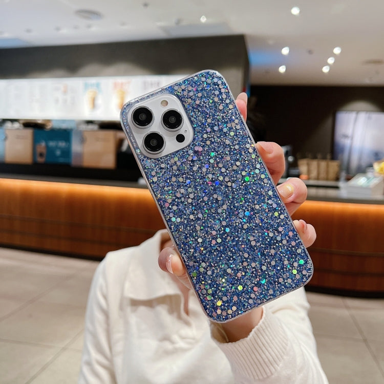 Custodia per telefono in TPU epossidico con paillettes glitterate, For iPhone 13, For iPhone 13 mini, For iPhone 12 Pro Max