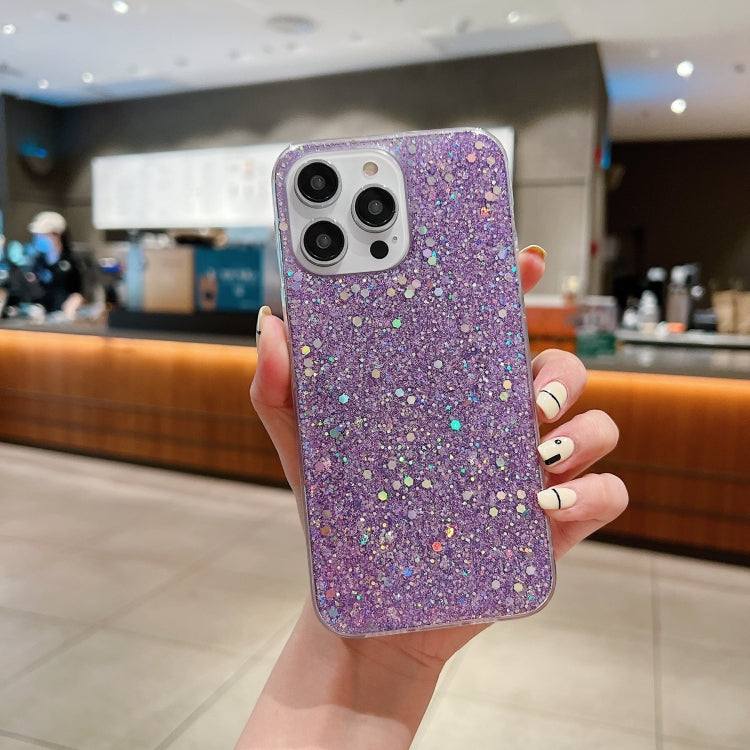 Custodia per telefono in TPU epossidico con paillettes glitterate, For iPhone 13, For iPhone 13 mini, For iPhone 12 Pro Max