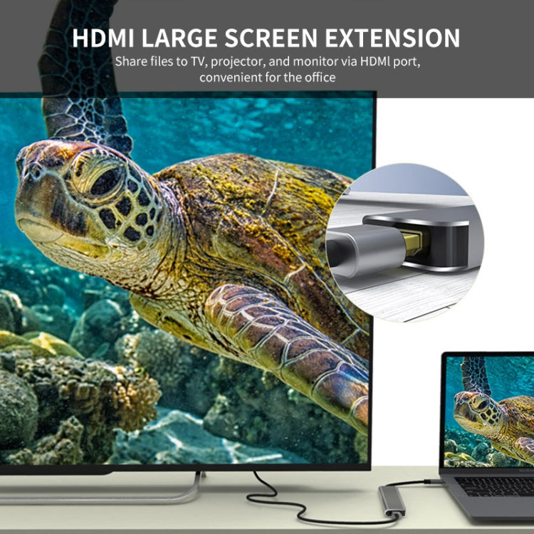 ENKAY Hub Type-C 5 in 1 con HDMI 4K e USB 3.0