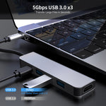 ENKAY Hub Type-C 5 in 1 con HDMI 4K e USB 3.0