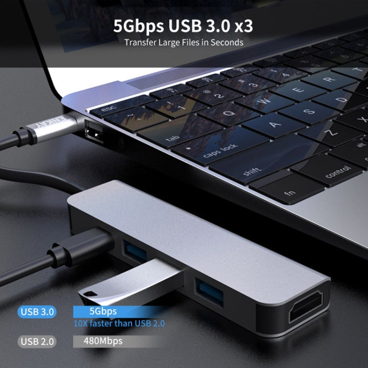 ENKAY Hub Type-C 5 in 1 con HDMI 4K e USB 3.0
