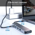 ENKAY Hub Type-C 5 in 1 con HDMI 4K e USB 3.0