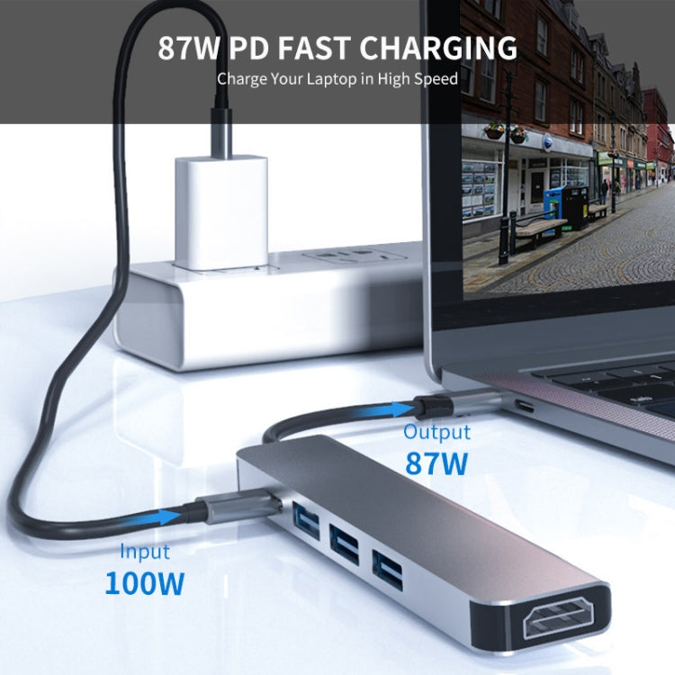 ENKAY Hub Type-C 5 in 1 con HDMI 4K e USB 3.0