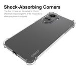 Custodia per telefono antiurto in TPU trasparente ENKAY Hat-Prince, For Huawei Nova 10 SE 4G, For Huawei Nova Y61 4G