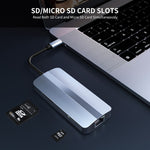 Adattatore docking station USB-C 7 in 1 con HDMI 4K